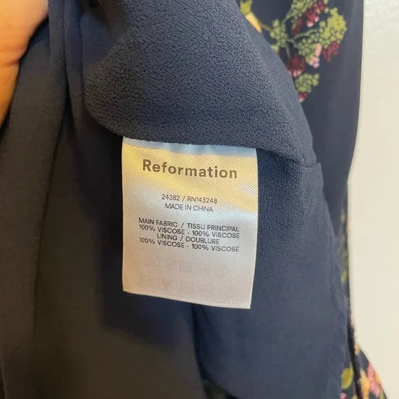 Reformation Nikita Dress in Mademoiselle